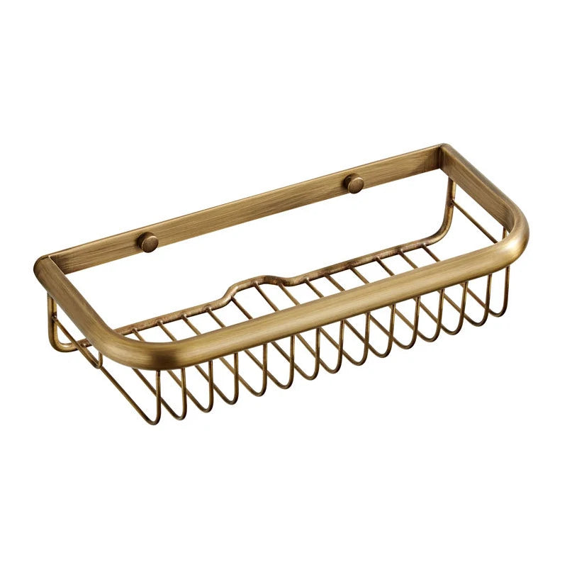 Bathroom Accessories Antique Bronze Towel Shelf Toilet Paper Holder Soap Holder Towel Rack Tumble Holder Antique Bronze ELF4001