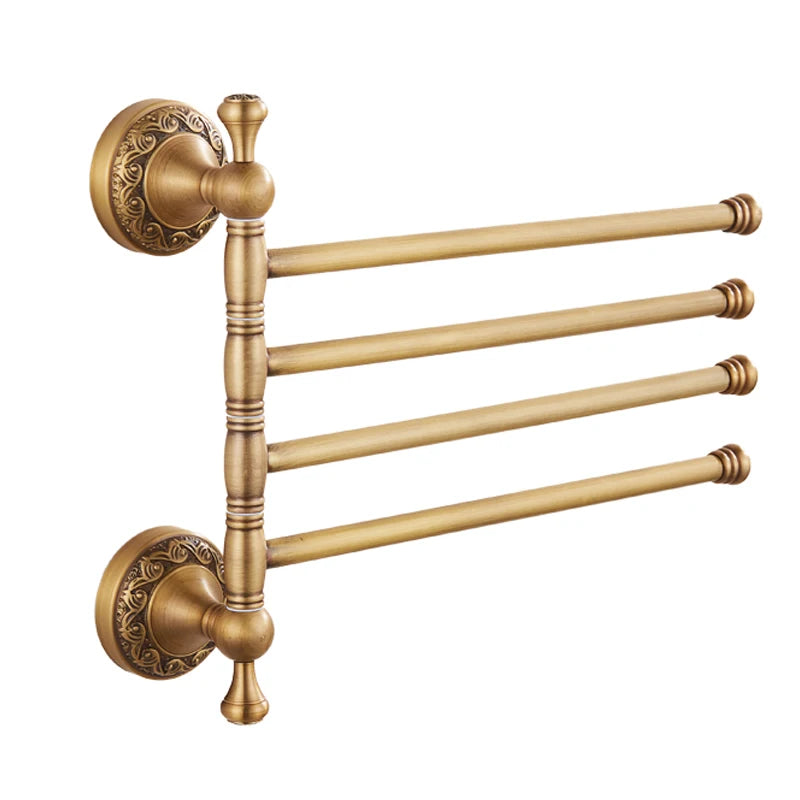 Bathroom Accessories Antique Bronze Towel Shelf Toilet Paper Holder Soap Holder Towel Rack Tumble Holder Antique Bronze ELF4001