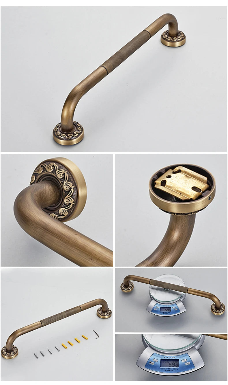 Bathroom Accessories Antique Bronze Towel Shelf Toilet Paper Holder Soap Holder Towel Rack Tumble Holder Antique Bronze ELF4001