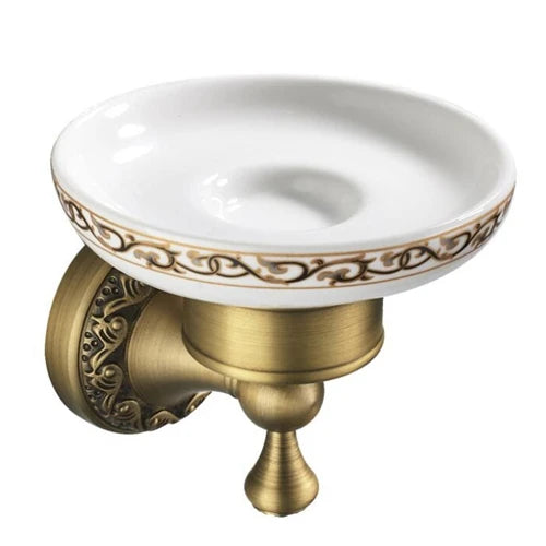 Bathroom Accessories Antique Bronze Towel Shelf Toilet Paper Holder Soap Holder Towel Rack Tumble Holder Antique Bronze ELF4001