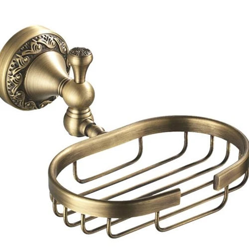 Bathroom Accessories Antique Bronze Towel Shelf Toilet Paper Holder Soap Holder Towel Rack Tumble Holder Antique Bronze ELF4001