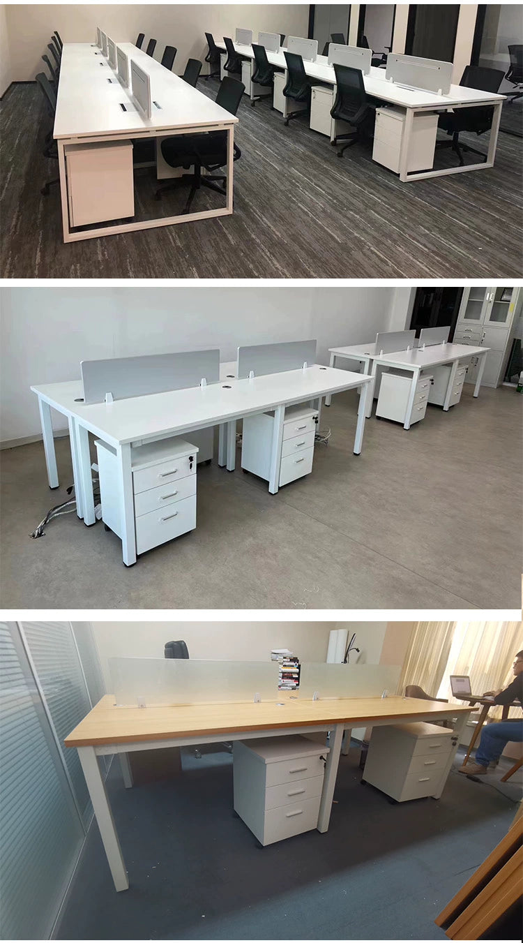 Solid Wood Simplicity Modern White Activity with Lock Small Mobile Cabinet