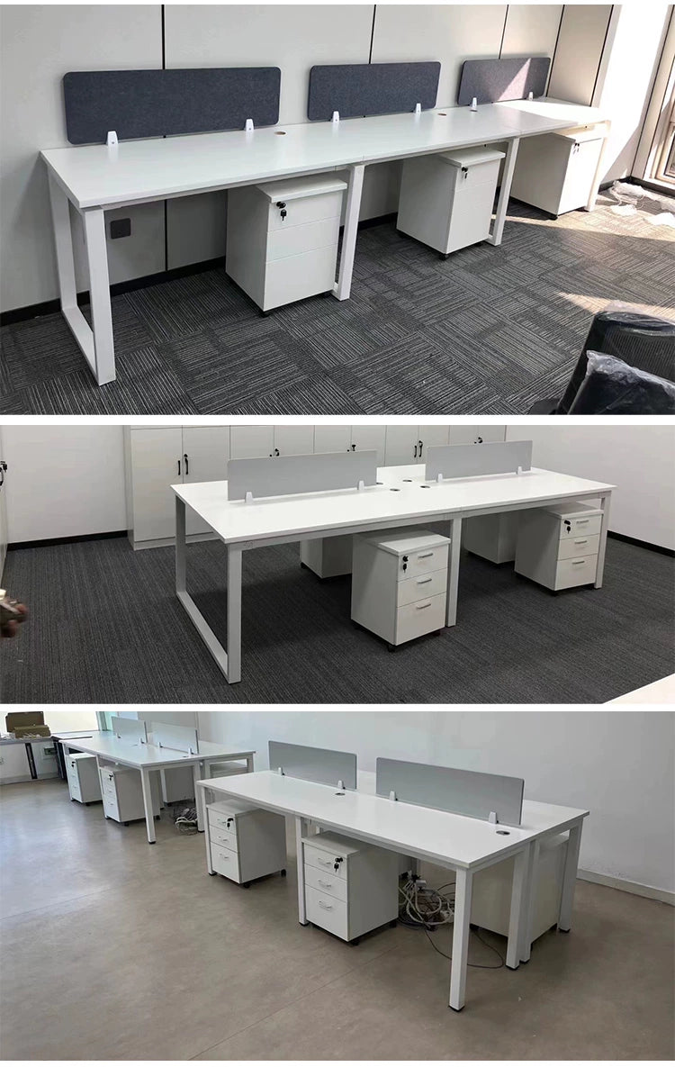 Solid Wood Simplicity Modern White Activity with Lock Small Mobile Cabinet