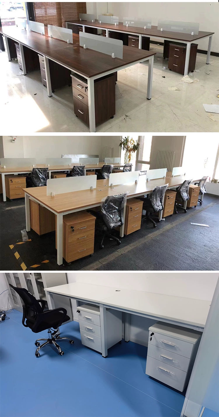 Solid Wood Simplicity Modern White Activity with Lock Small Mobile Cabinet