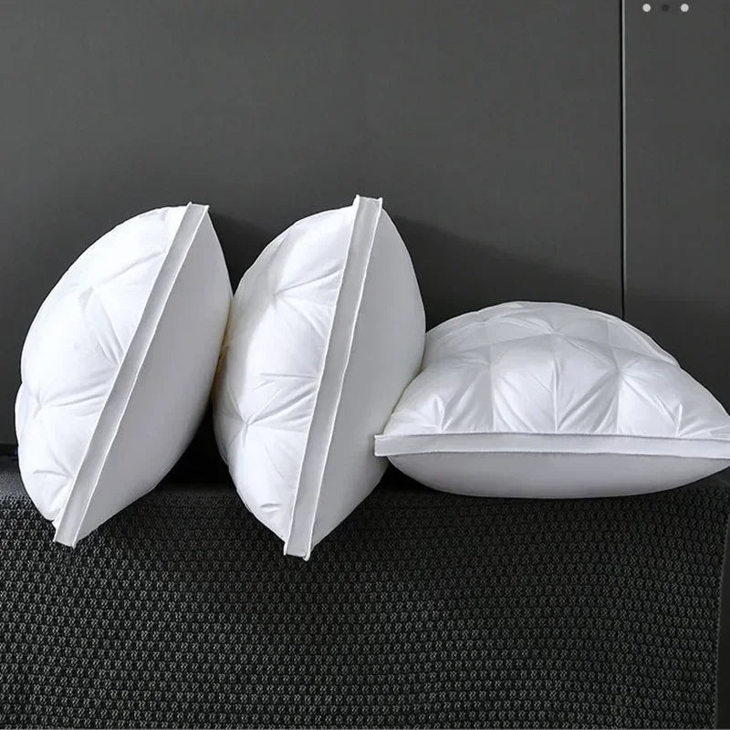 High quality sleep pillow Deep sleep neck pillow does not collapse high pillow Soft cotton pillowcase hotel bed pillow seri Txt