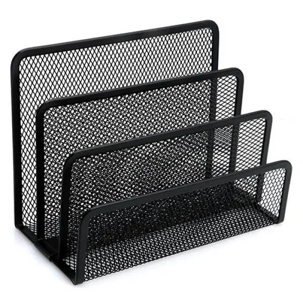 Office Storage Rack School Supplies Storage File Organizer Letter Sorter Mail Business Document Tray Desk Office File Holder
