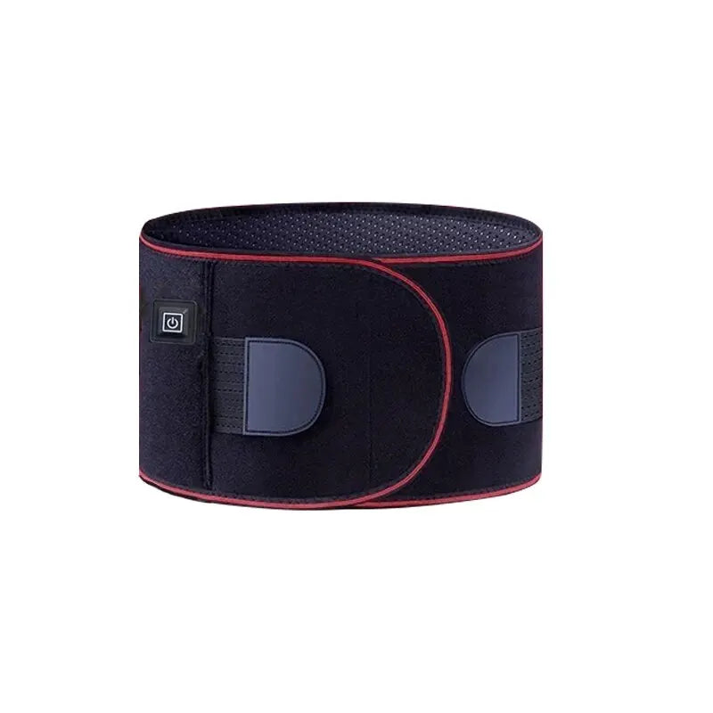 Back Heat Support Belt Heating Waist Brace With Adjustable Temperature Heated Back Belt Abdomen Warmer Lumbar Support 3rd Gear