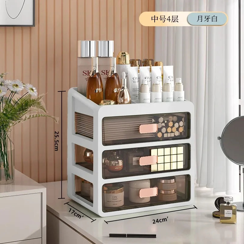 Multi-functional Makeup Organizer Cosmetic Storage Makeup Skincare, Desk or Office organization