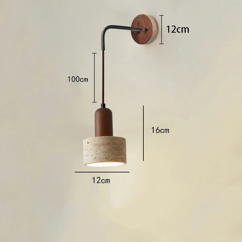 bedroom bed wall lamp cream wind living room medieval designer retro home lamps