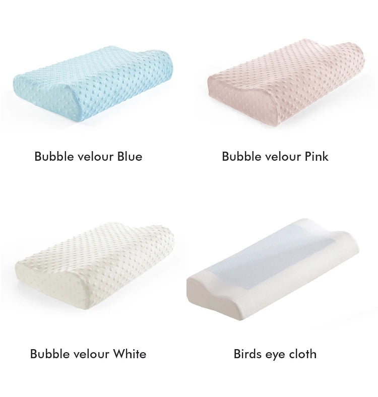 Gel Pillow Orthopedic Memory Foam Pillow 60x40cm Soft Summer Ice-cool Slow Rebound Sleep BedPillow With Pillowcase Health Care