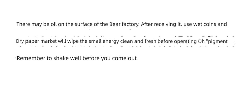 Fluid Bear Handmade DIY Keychain Fluid Rabbit Dragon Violent Bear Key Chain Small Pendant Mother's Day Event Gift