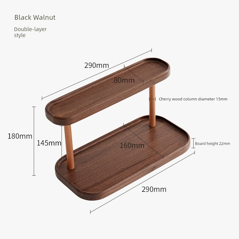 Solid Wood Key Holder Doorway Entrance Shoe Cabinet Door Decoration Desktop Storage Rack Storage Box Tray