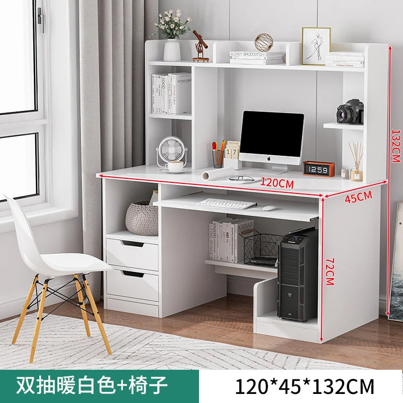 Computer Desks, Student Home Desks, Bookshelf Tables, Simple Rental Rooms, Bedroom Writing Desks