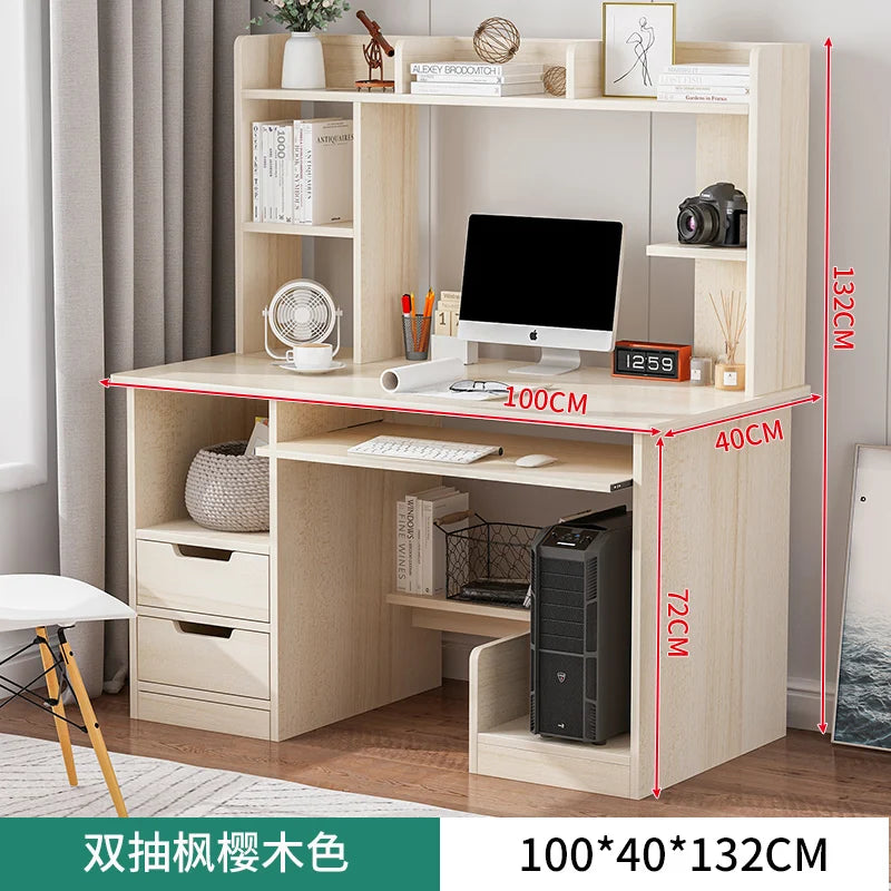 Computer Desks, Student Home Desks, Bookshelf Tables, Simple Rental Rooms, Bedroom Writing Desks