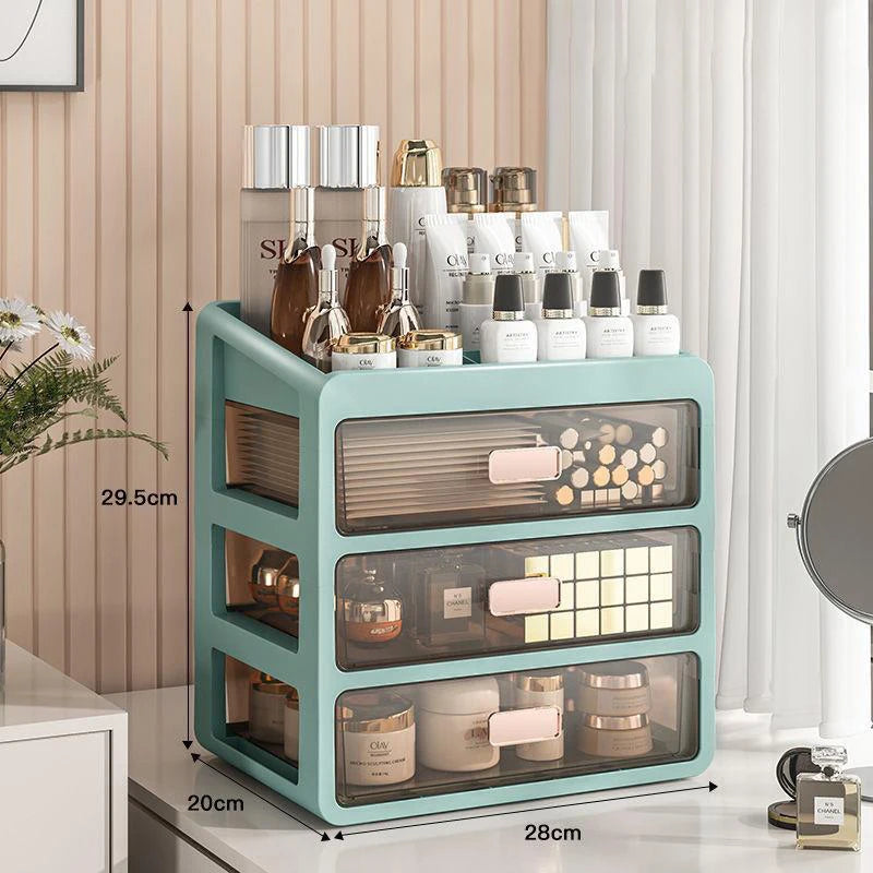 Multi-functional Makeup Organizer Cosmetic Storage Makeup Skincare, Desk or Office organization