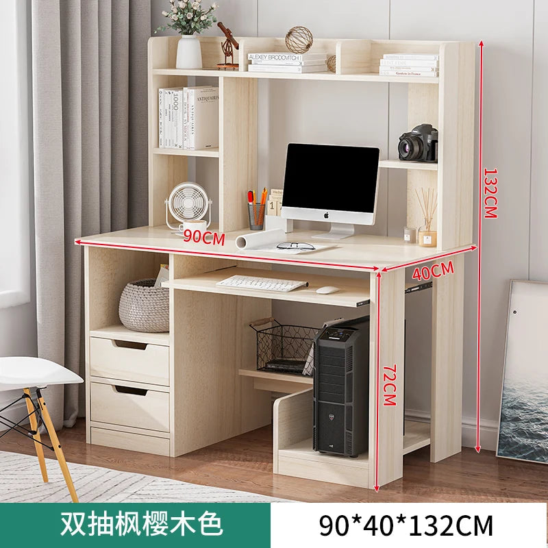 Computer Desks, Student Home Desks, Bookshelf Tables, Simple Rental Rooms, Bedroom Writing Desks