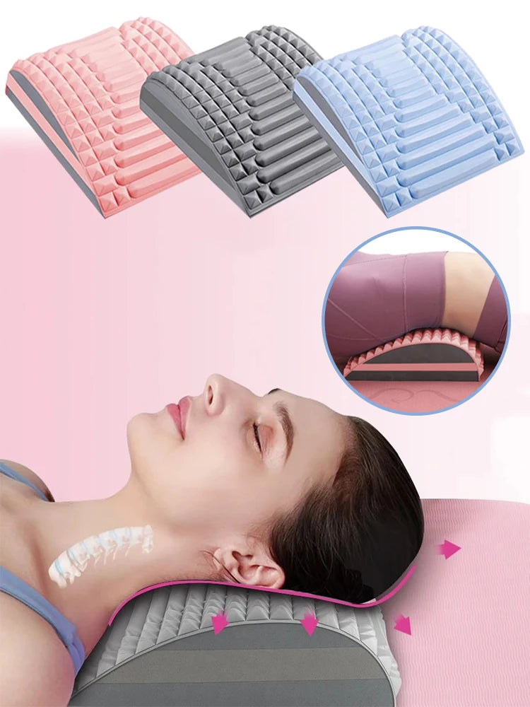 Back Massager Promotes Blood Flow Correction Herniated Discs Massage Shoulder Neck Muscle Relieve Stress Relax Body Massage Tool