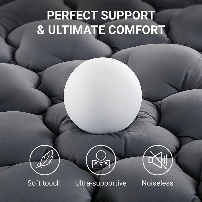 Cooling Twin Mattress Topper Pillow Top Protector Deep Pocket Breathable Soft Supportive Pressure Relief Pad Better Sleep