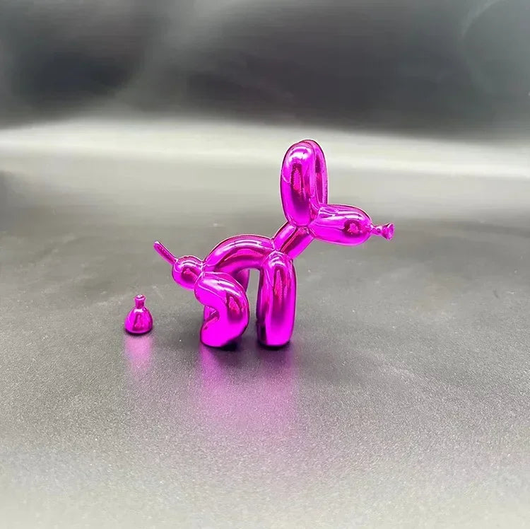 Poop Dog Balloon DogS Ornament Home Decoration Room Trendy Play Resin Electroplating Crafts New Product Desk Accessories