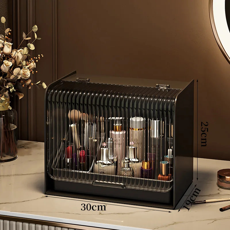 Cosmetics Storage Box Dresser Skin Care Products Shelf Lipstick Makeup Brush Desktop Large Capacity Organizing Box