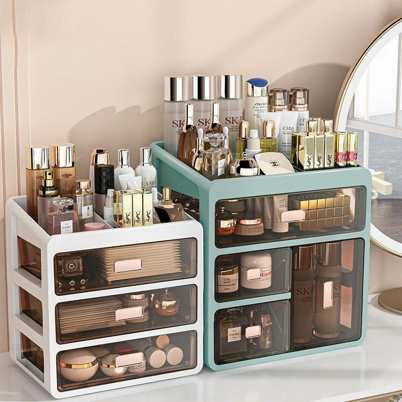 Multi-functional Makeup Organizer Cosmetic Storage Makeup Skincare, Desk or Office organization