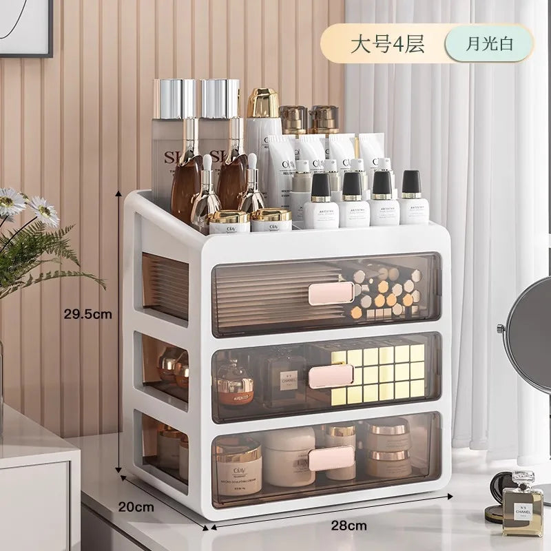 Multi-functional Makeup Organizer Cosmetic Storage Makeup Skincare, Desk or Office organization