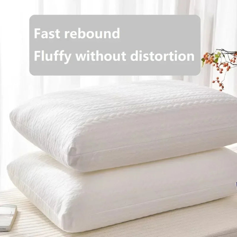 3D Neck Pillow with High Elasticity and Non Collapse, Soft Neck Protection, Single Person Sleeping Pillow, Hotel Home Bedding