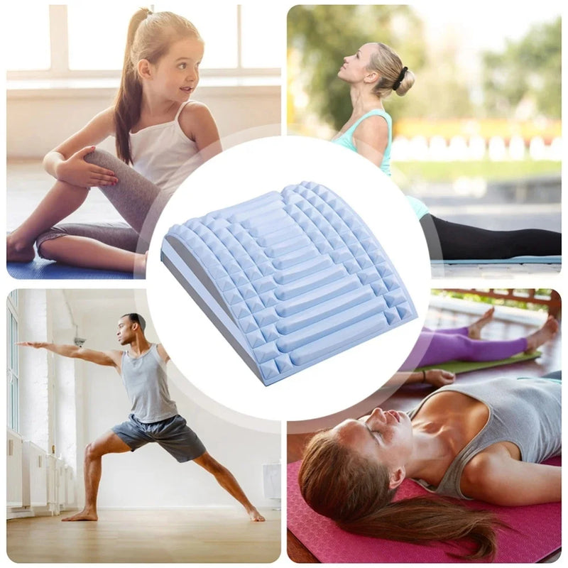 Back Massager Promotes Blood Flow Correction Herniated Discs Massage Shoulder Neck Muscle Relieve Stress Relax Body Massage Tool