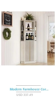 Rustic Kitchen Bar Cabinet Tall Liquor Storage Hutch Buffet Sideboard Wine Organizer 72" Power Outlet Wood Pantry Shelf