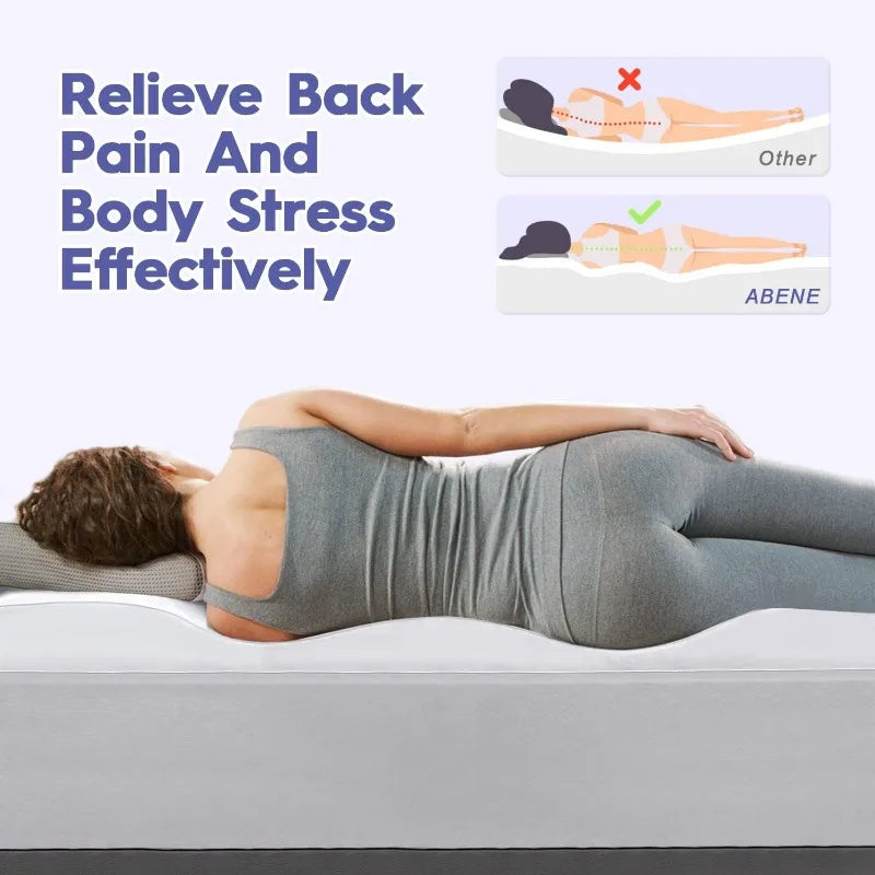 Mattress Topper Queen for Back Pain Relief, Extra Thick Mattress Pad Pillowtop, Soft Mattress Protector Cover