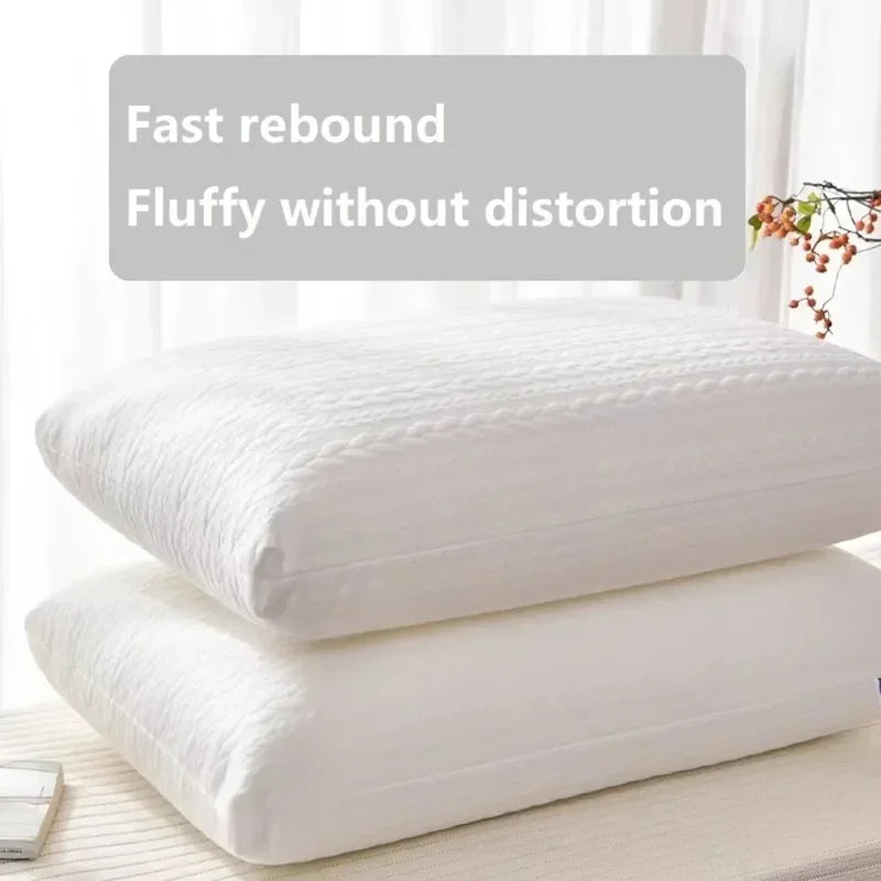 3D Neck Pillow with High Elasticity and Non Collapse, Soft Neck Protection, Single Person Sleeping Pillow, Hotel Home Bedding
