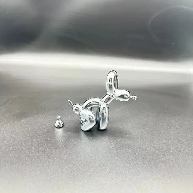 Poop Dog Balloon DogS Ornament Home Decoration Room Trendy Play Resin Electroplating Crafts New Product Desk Accessories
