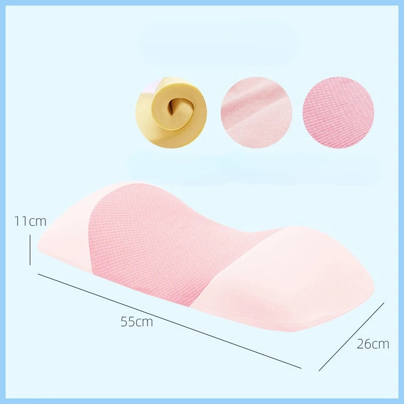 Lumbar Support Pillow for Sleeping Memory Foam Back Lumbar Support Cushion Back Support Bed Pillow Waist Support Back Sleepers