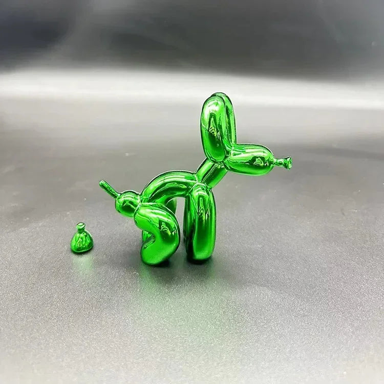 Poop Dog Balloon DogS Ornament Home Decoration Room Trendy Play Resin Electroplating Crafts New Product Desk Accessories