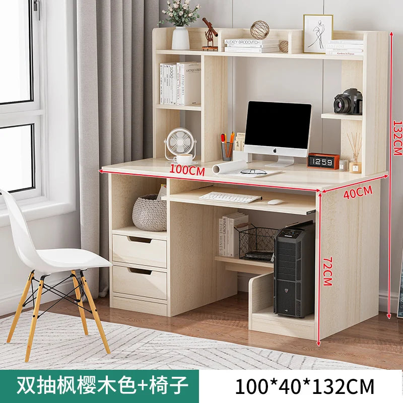 Computer Desks, Student Home Desks, Bookshelf Tables, Simple Rental Rooms, Bedroom Writing Desks