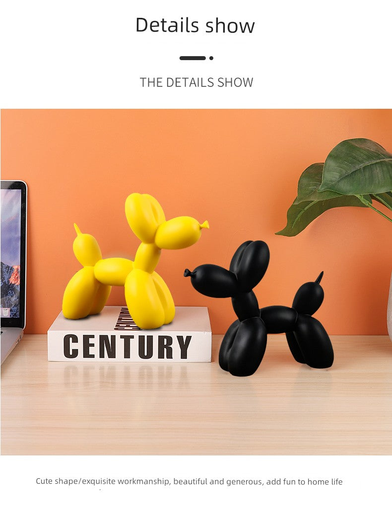 Nordic Ornaments Living Room Bedroom Cartoon Animal Balloon Dog