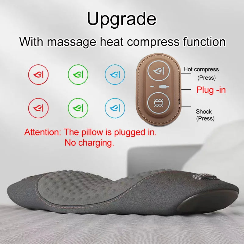 Waist Pillow Bed Sleeping Waist Protection Pad Electric Massage Lying Flat Waist Pain Waist Support Heating Vibrating Sleep Pad