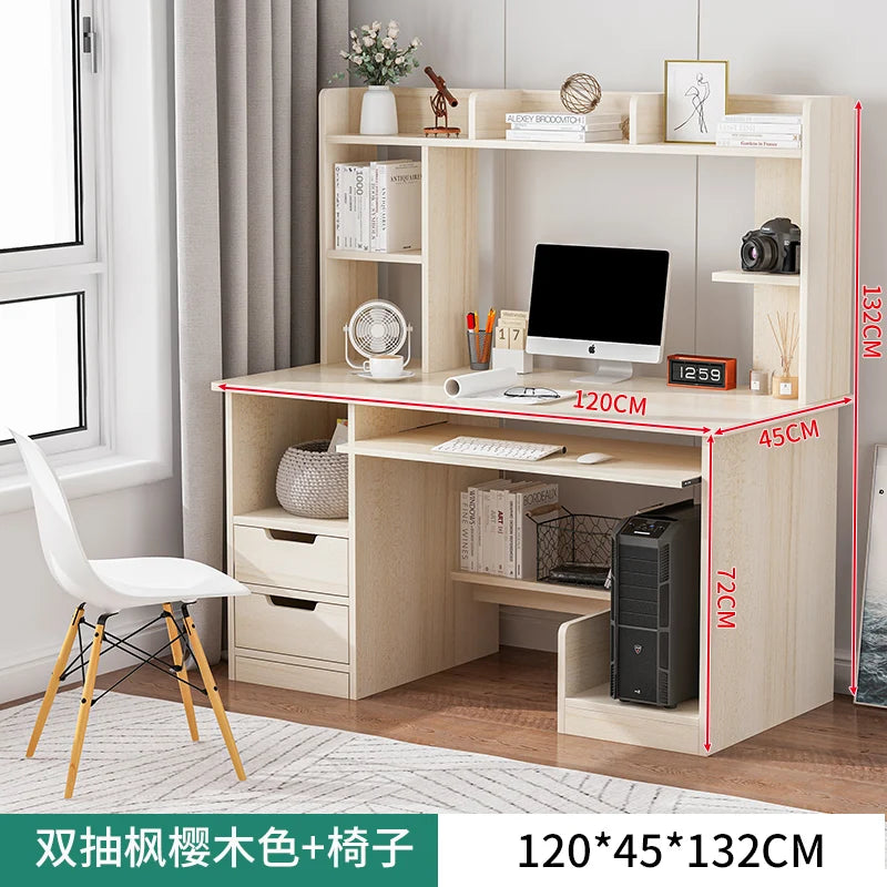 Computer Desks, Student Home Desks, Bookshelf Tables, Simple Rental Rooms, Bedroom Writing Desks