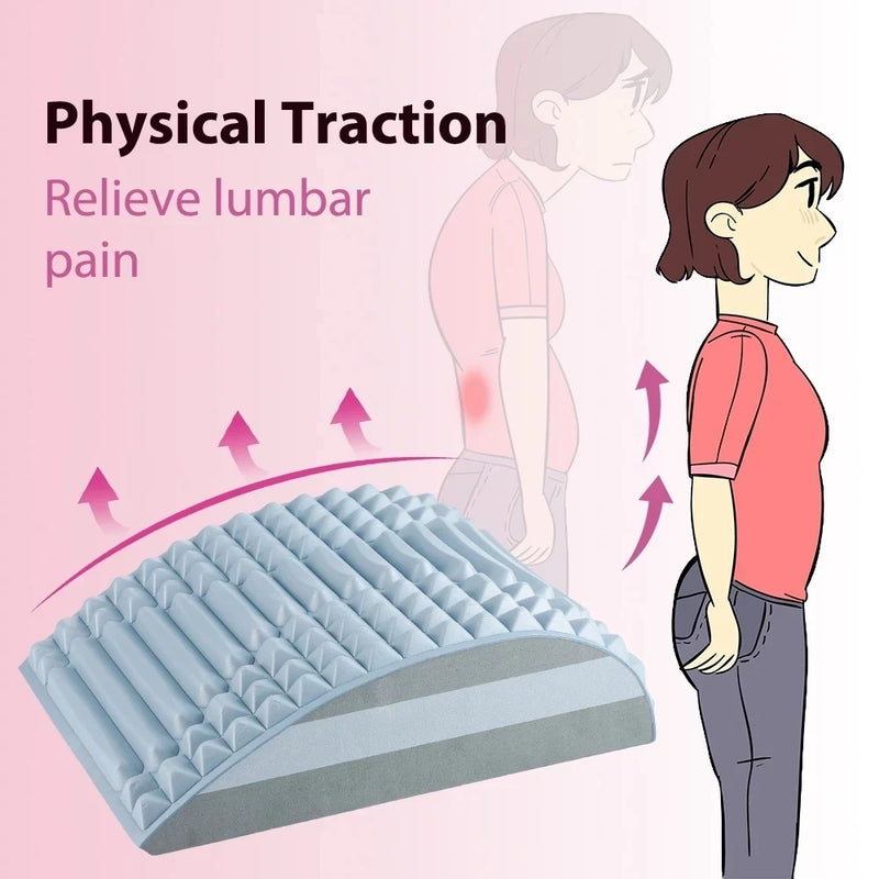 Back Massager Promotes Blood Flow Correction Herniated Discs Massage Shoulder Neck Muscle Relieve Stress Relax Body Massage Tool