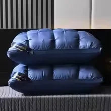 High quality sleep pillow Deep sleep neck pillow does not collapse high pillow Soft cotton pillowcase hotel bed pillow seri Txt