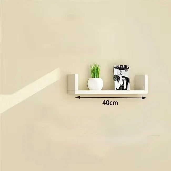 Wood Wall Shelves Floating Wall Self Kitchen Organizer Book Shelf Decor Art Decor Home Storage Shelfing Bag Display