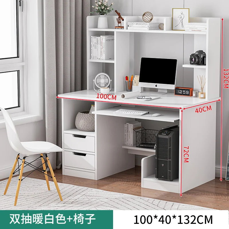 Computer Desks, Student Home Desks, Bookshelf Tables, Simple Rental Rooms, Bedroom Writing Desks