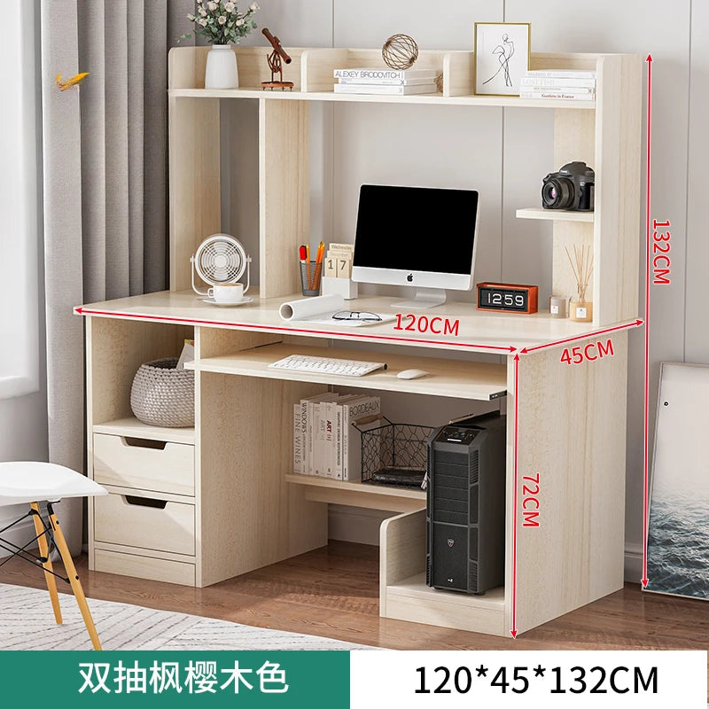 Computer Desks, Student Home Desks, Bookshelf Tables, Simple Rental Rooms, Bedroom Writing Desks