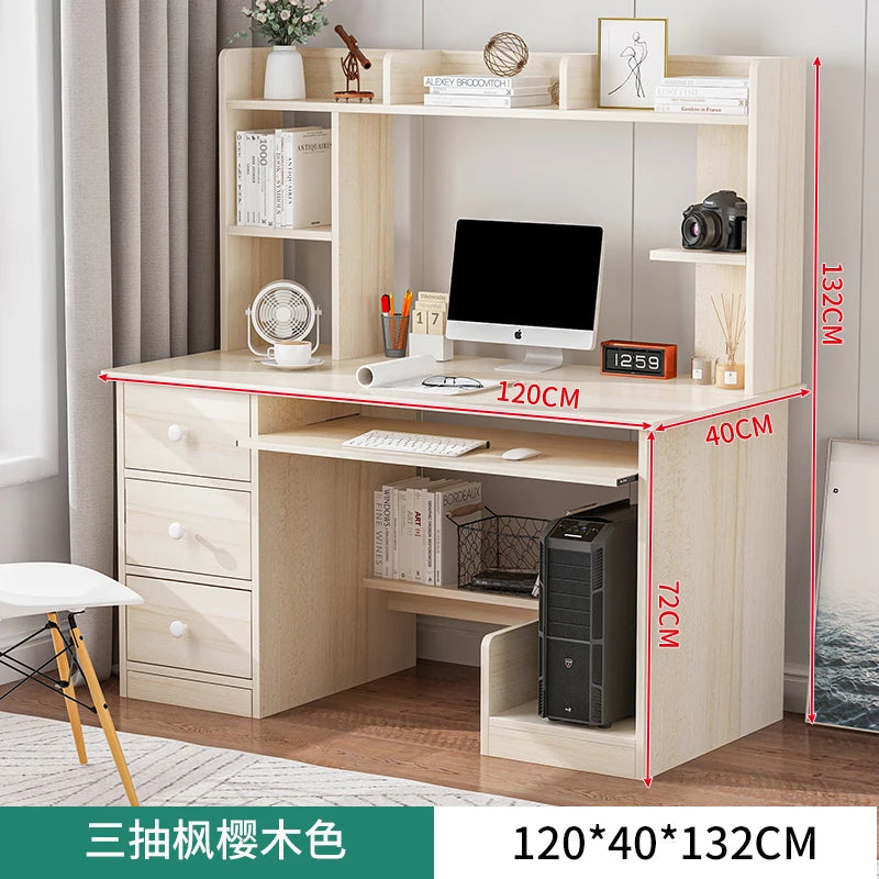 Computer Desks, Student Home Desks, Bookshelf Tables, Simple Rental Rooms, Bedroom Writing Desks