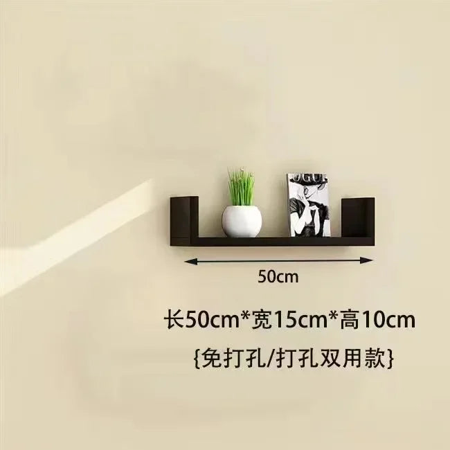 Wood Wall Shelves Floating Wall Self Kitchen Organizer Book Shelf Decor Art Decor Home Storage Shelfing Bag Display