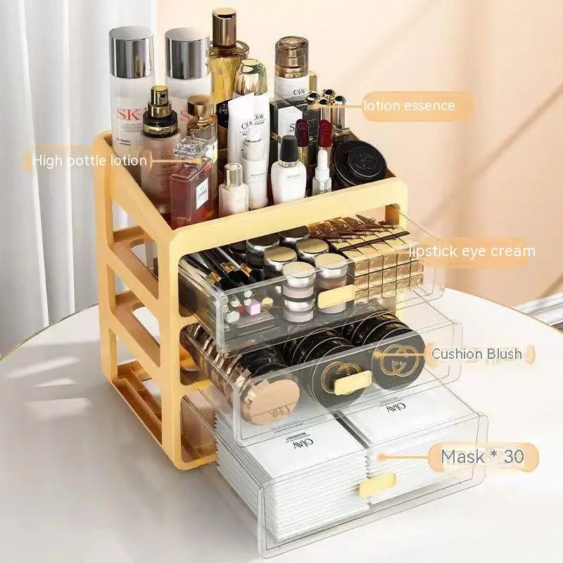 Multi-functional Makeup Organizer Cosmetic Storage Makeup Skincare, Desk or Office organization