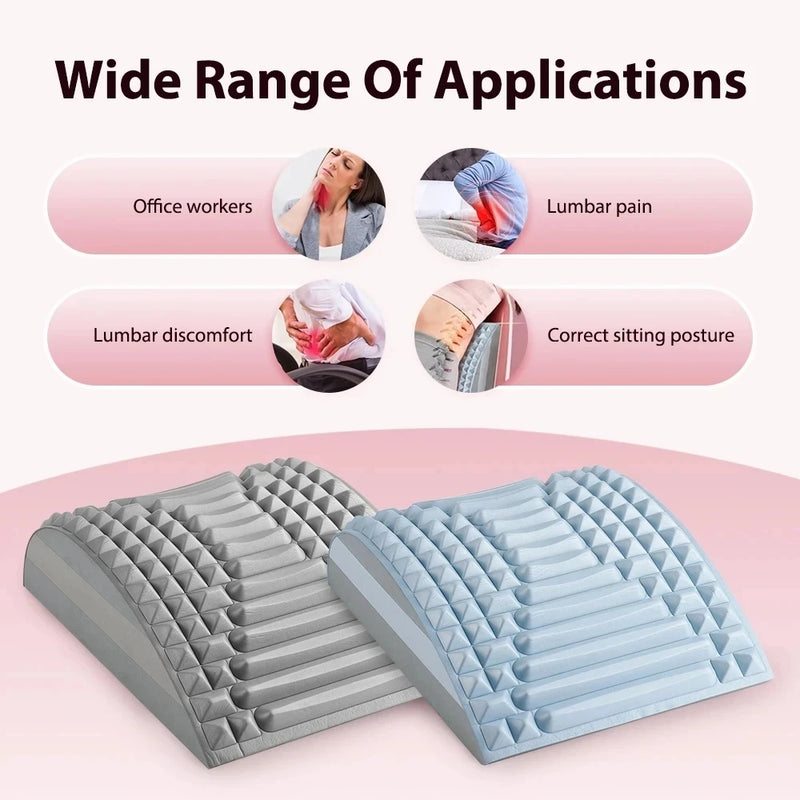 Back Massager Promotes Blood Flow Correction Herniated Discs Massage Shoulder Neck Muscle Relieve Stress Relax Body Massage Tool