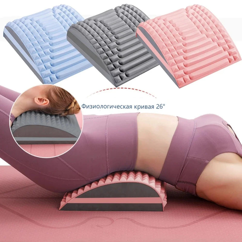 Back Massager Promotes Blood Flow Correction Herniated Discs Massage Shoulder Neck Muscle Relieve Stress Relax Body Massage Tool