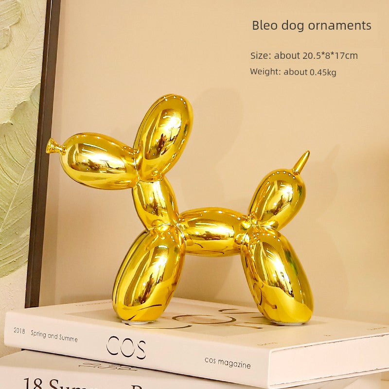 Nordic Ornaments Living Room Bedroom Cartoon Animal Balloon Dog
