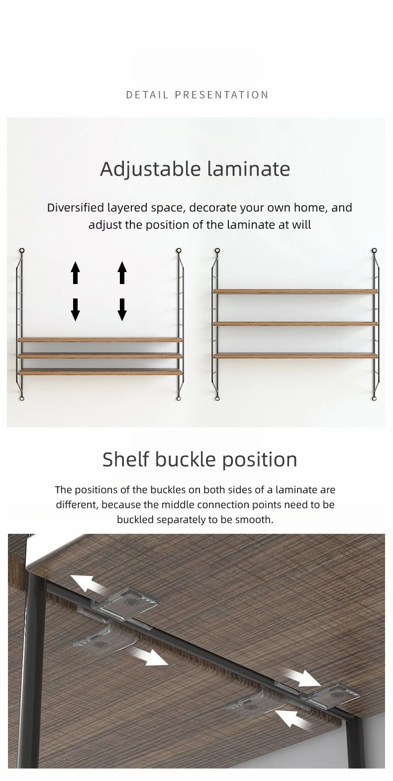 Wall Mounted Shelves Iron art Wood Hanging Book Shelf For Living Room Bedroom Storage Basket Wall Decoration Rack Doll Organizer